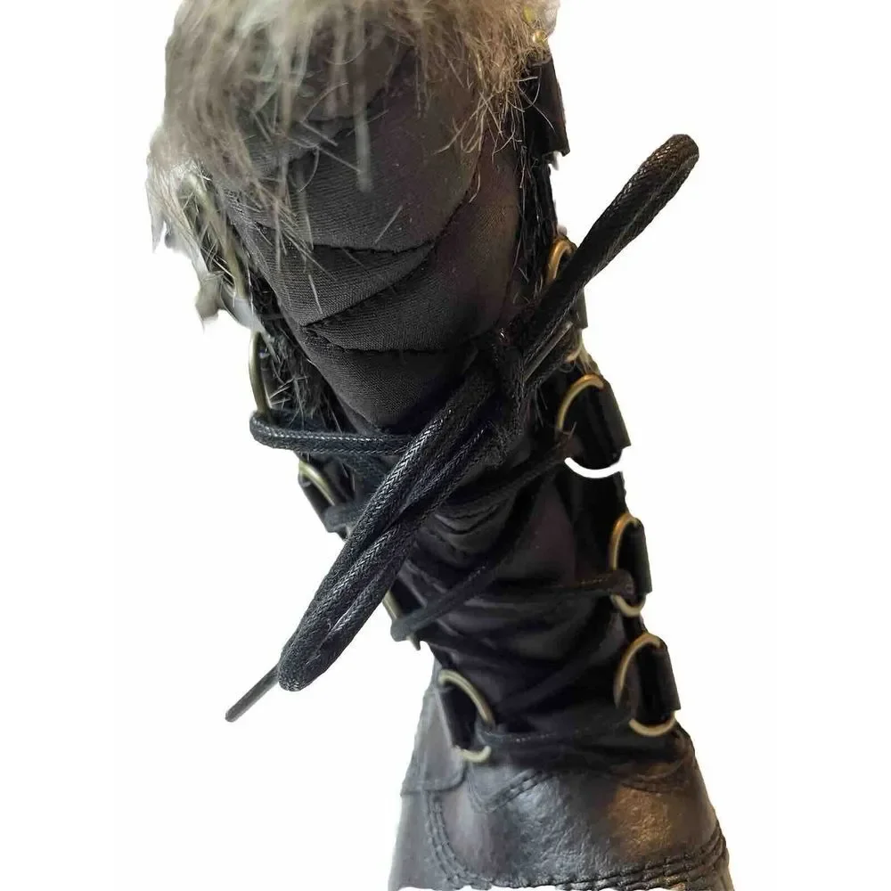 SOREL Tofino II Faux Fur Lined Waterproof Women's Boots Black Lace Up Sz 5.5 NEW